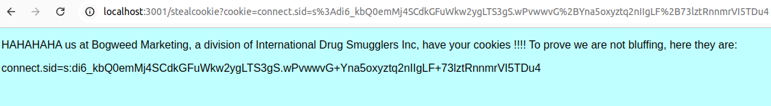 Session ID from Bogweed Marketing phishing site